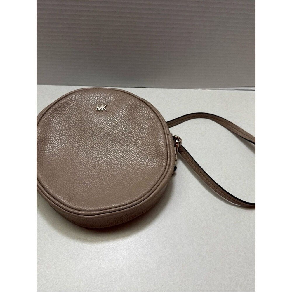 Michael Kors Pebbled Leather Canteen Crossbody Bag